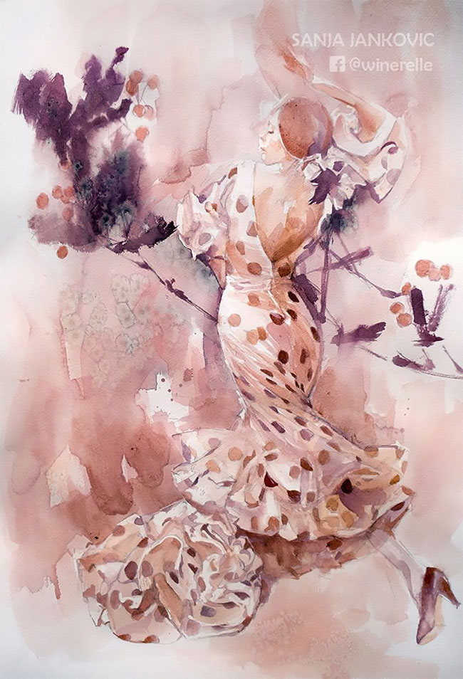 Winerelle-de-nouvelles-aquarelles-au-vin-par-Sanja-Jankovic-4