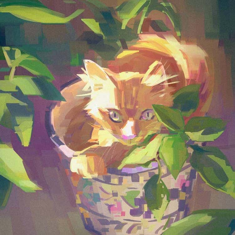 Les-chats-se-font-bronzer-dans-les-images-de-Wayne-Tsay-8