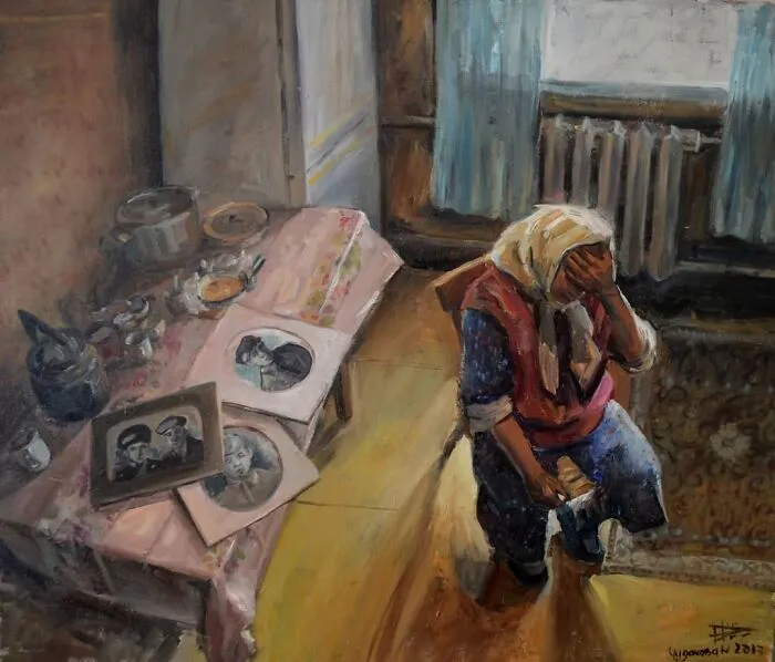Des-peintures-teintees-de-la-vie-slave-par-Nastasya-Chudakova-russie