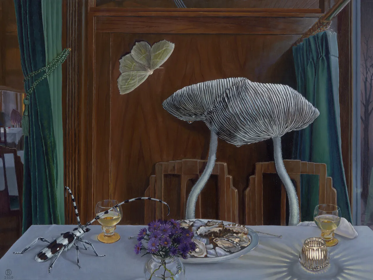 Des-personnages-champignons-dans-des-scenes-inspirees-de-l-age-d-or-neerlandais