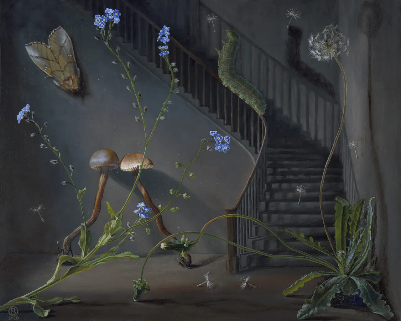 Des-personnages-champignons-dans-des-scenes-inspirees-de-l-age-d-or-neerlandais