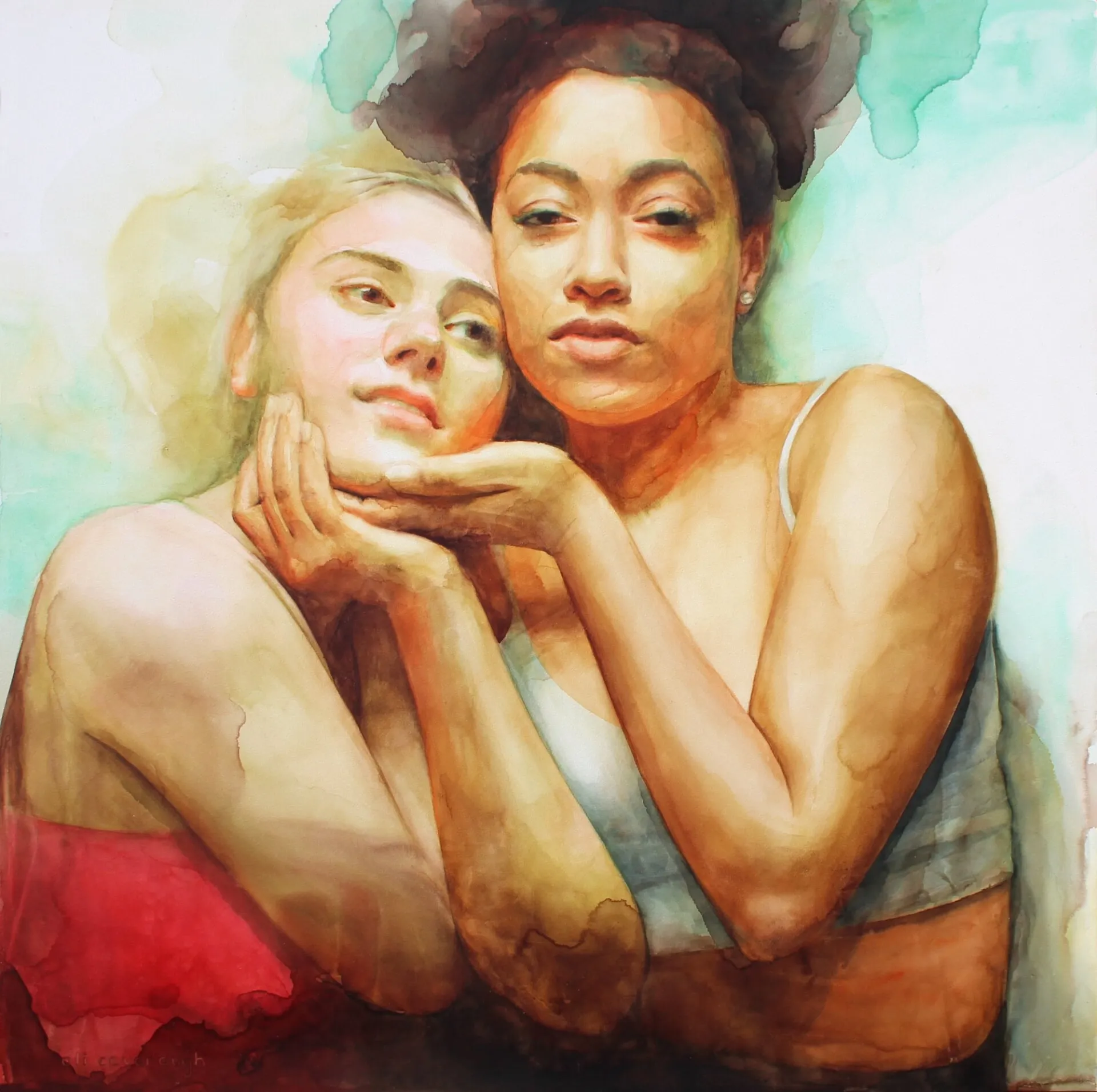 Les-portraits-oniriques-en-aquarelle-de-Ali-Cavanaugh
