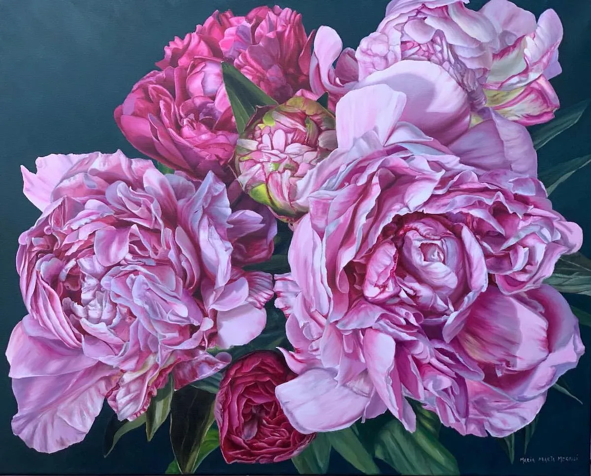 Les-tableaux-de-fleurs-hyperrealistes-de-Maria-Marta-Morelli