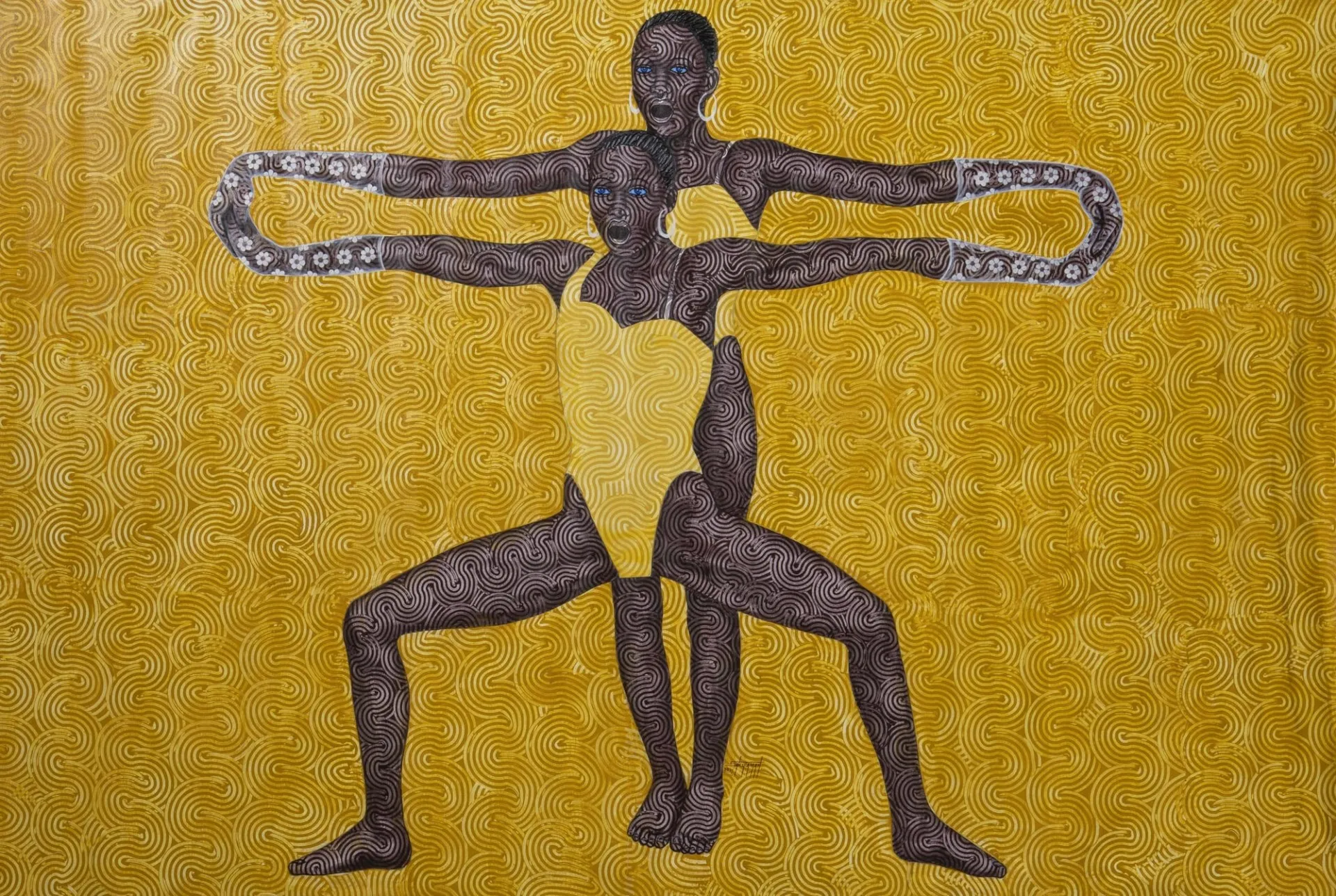 Les-peintures-aux-courbes-virevoltantes-de-Foster-Sakyiamah