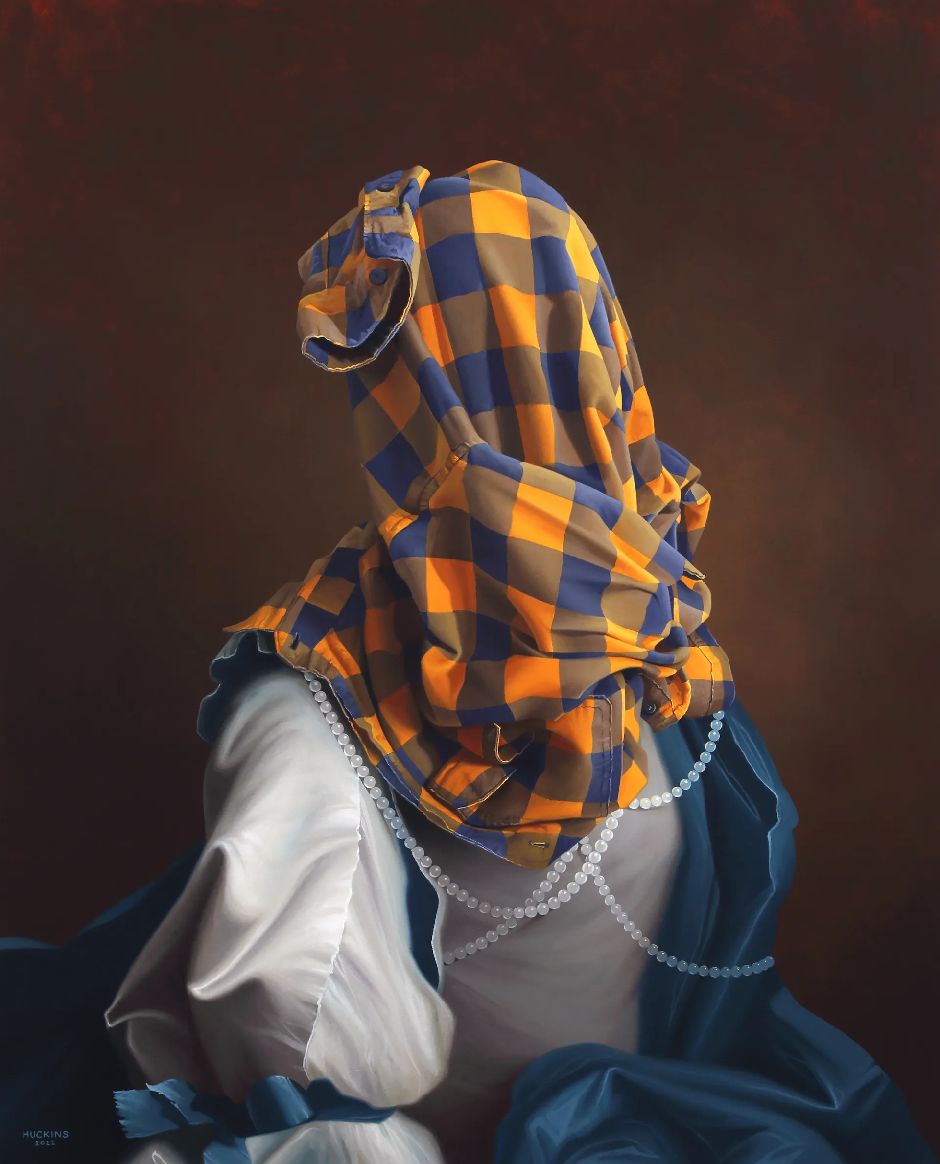 Des-portraits-classiques-masques-par-des-piles-de-vetements-shawn-huckins-5