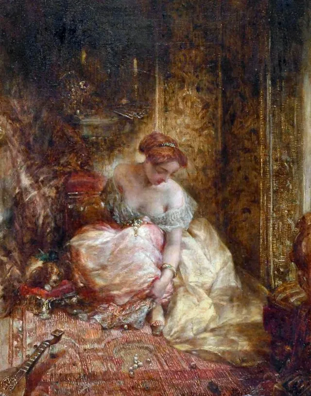 Quelques unes des plus belles peintures d'Alfred Woolmer au XIXe siècle 23