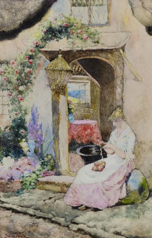 david-woodlock-peintre-des-jardins-anglais-et-des-paysages-enchantes-5