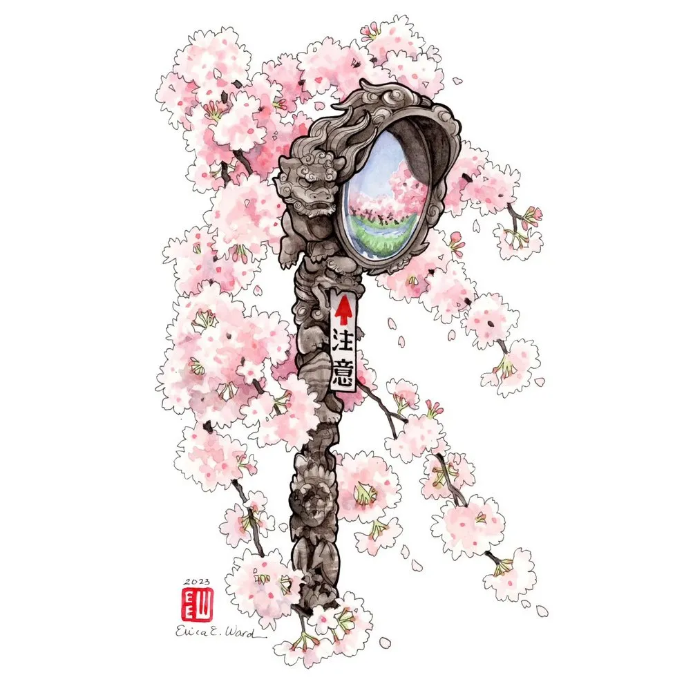 erica-ward-quand-tokyo-devient-aquarelle-et-encre-11