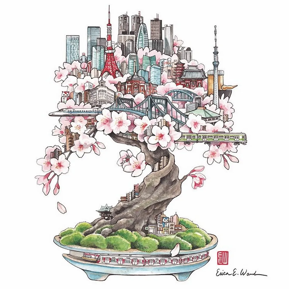 erica-ward-quand-tokyo-devient-aquarelle-et-encre-13