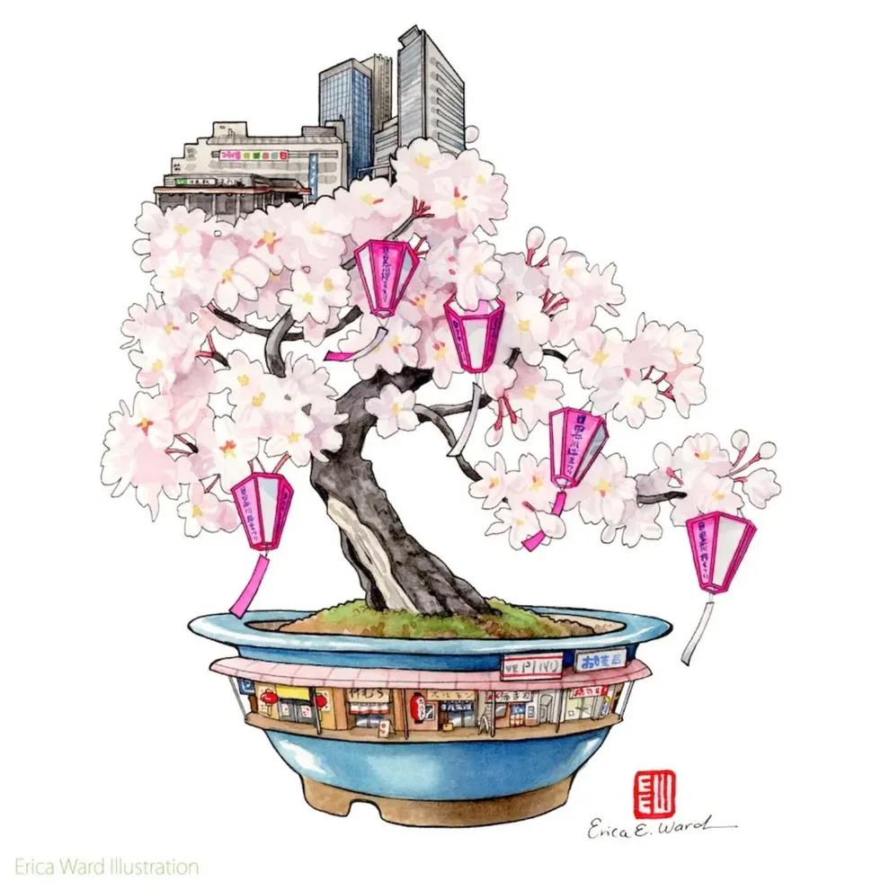 erica-ward-quand-tokyo-devient-aquarelle-et-encre-16