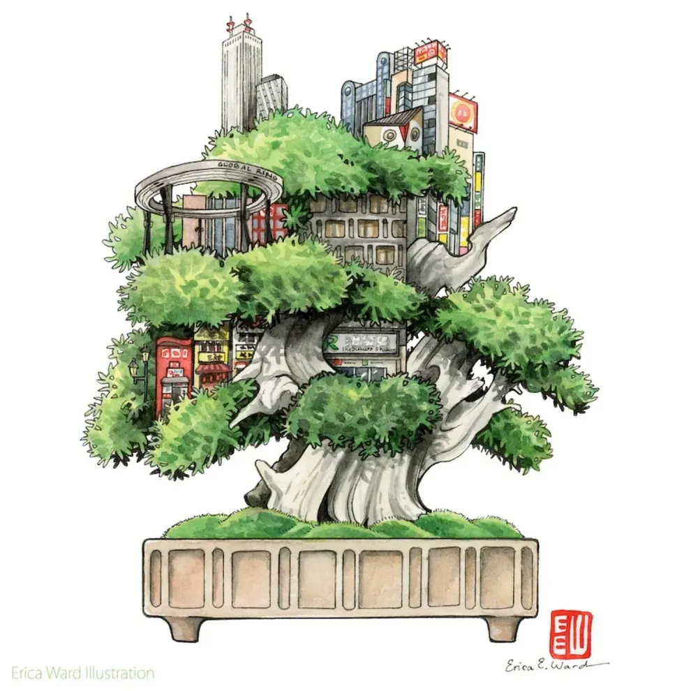 erica-ward-quand-tokyo-devient-aquarelle-et-encre-18