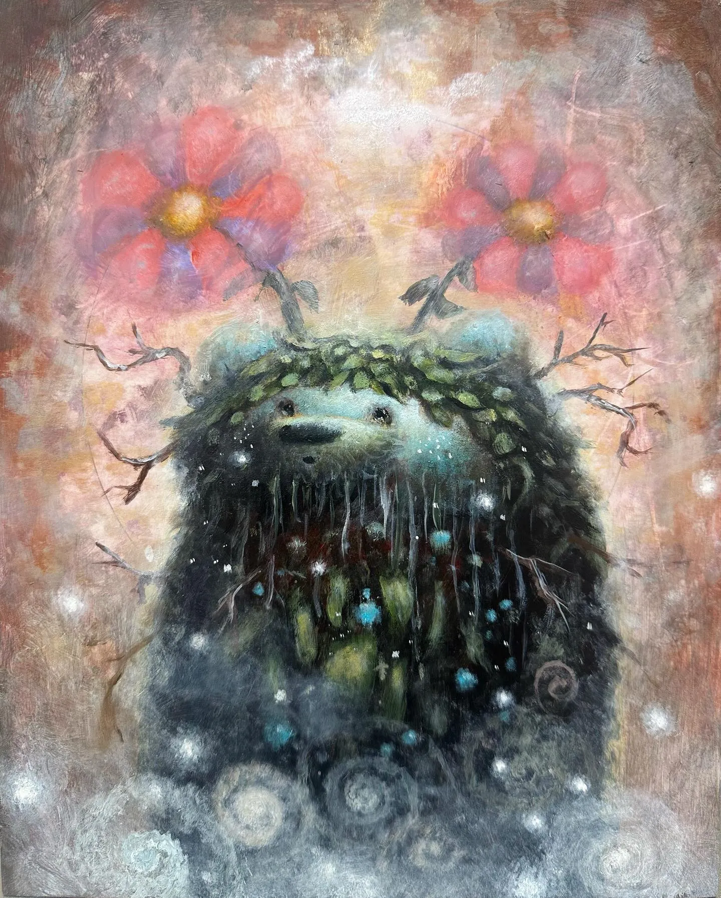 scott-mills-peintre-pop-surrealiste-qui-fait-dialoguer-animaux-plantes-et-cosmos-15