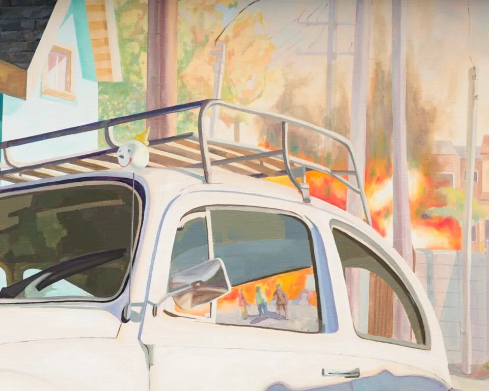 Elmer Guevara Détail de “Couple Hours after 3:15pm”