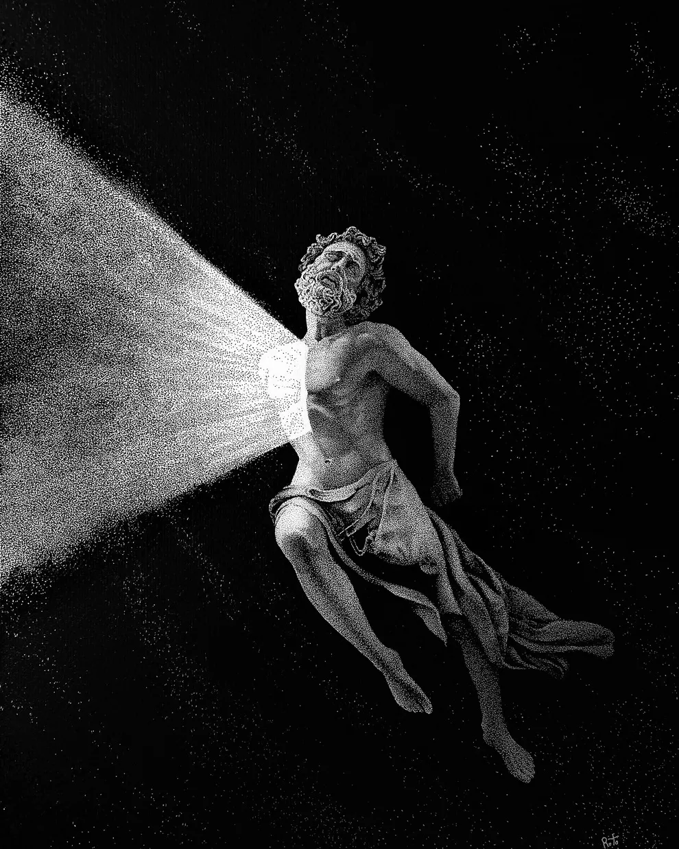 dessin dotwork rostislaw tsarenko encre noire 7