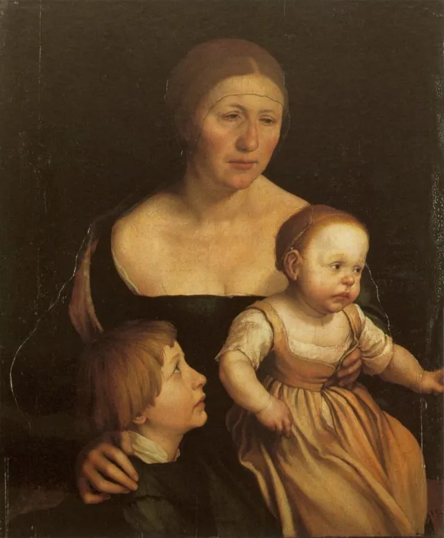 hans holbein le jeune art du portrait Elsbeth Binzenstock