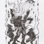 illustration medievale averjan m gravestench art reinvente le folklore europeen en gravures dencre tres tres peu rassurantes 1