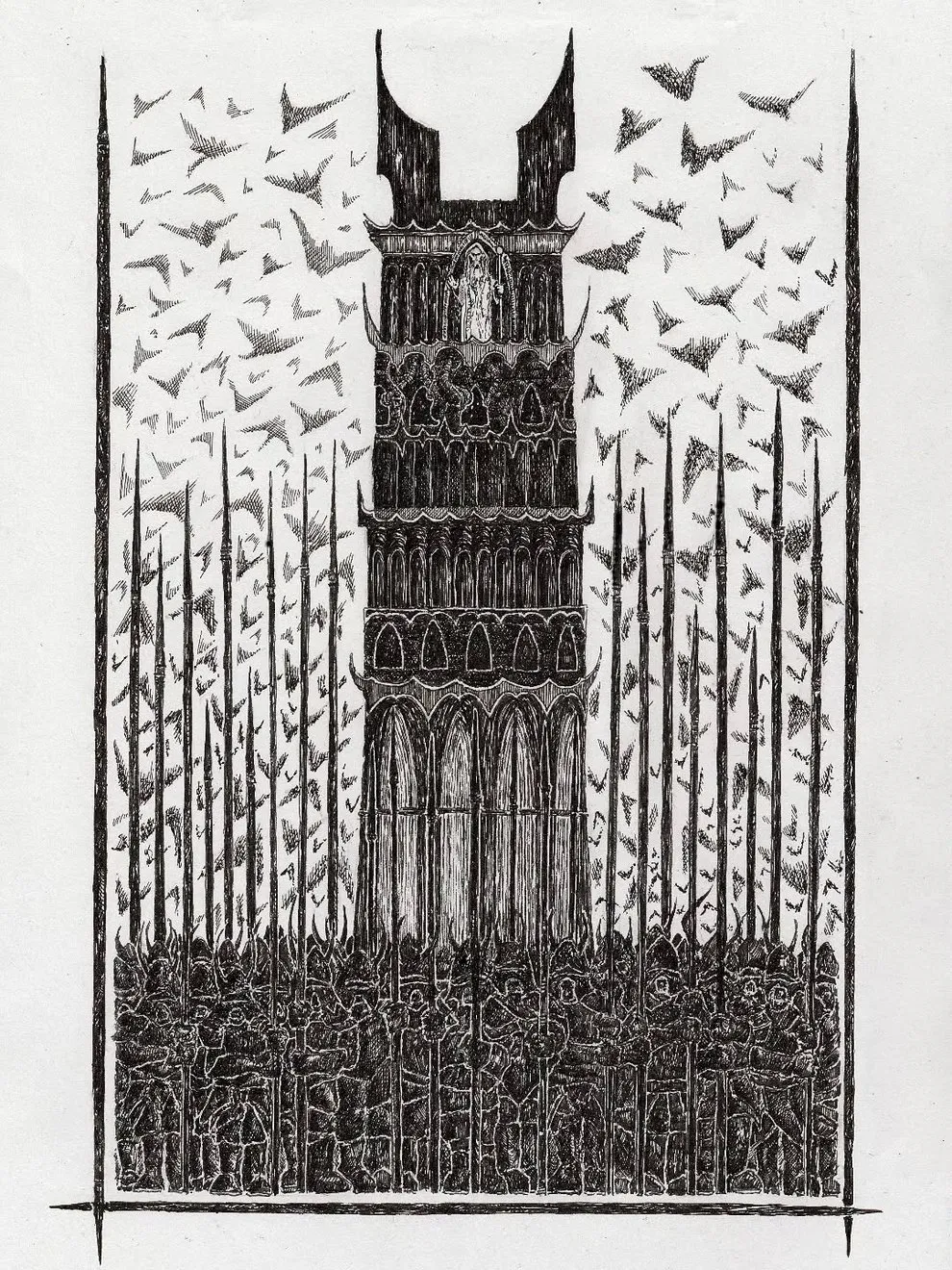 illustration medievale averjan m gravestench art reinvente le folklore europeen en gravures dencre tres tres peu rassurantes 19