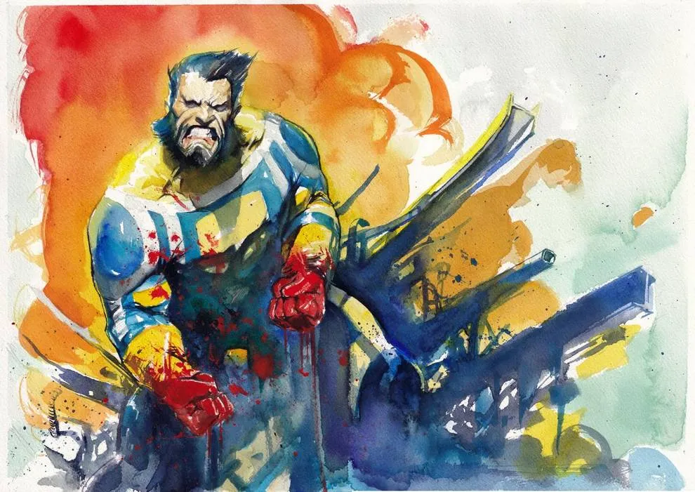 quand laquarelle japonaise convoque les super heros le yokai pop d ito 13 quand laquarelle japonaise convoque les super heros le yokai pop d ito 13