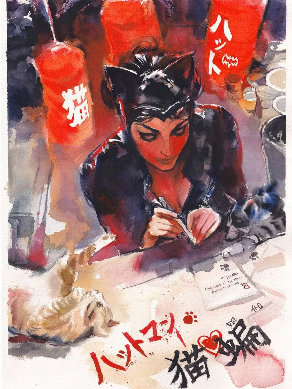 quand laquarelle japonaise convoque les super heros le yokai pop d ito 15 quand laquarelle japonaise convoque les super heros le yokai pop d ito 15