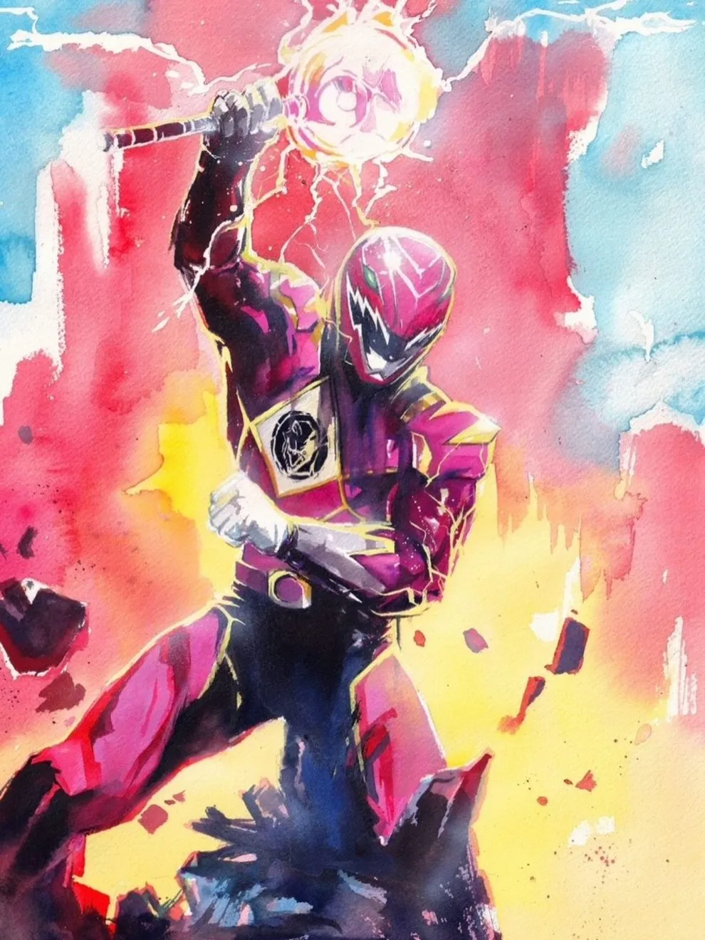 quand laquarelle japonaise convoque les super heros le yokai pop d ito 26 quand laquarelle japonaise convoque les super heros le yokai pop d ito 26